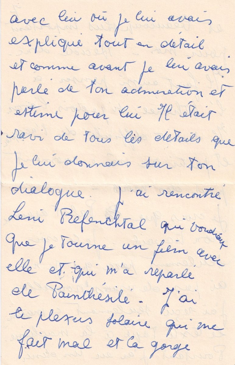 JEAN MARAIS à JEAN COCTEAU - Lettre d'amour autographe signée 1952 -photo-5