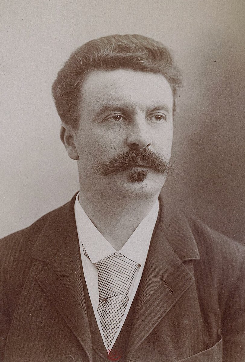 Maupassant: An Autograph Letter Signed A Few Months Before His Hospitalization. 1891, On -photo-7