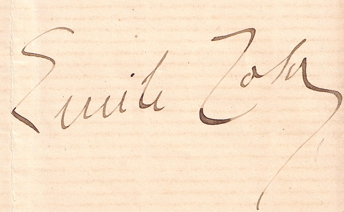 Émile ZOLA évoque ses recueils de nouvelles Le Capitaine Burle et Naïs Micoulin. Germinal. 1884-photo-3