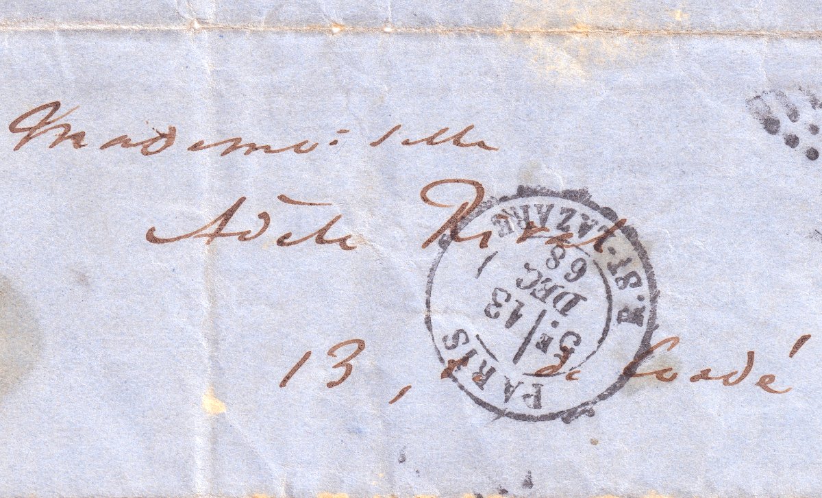 Victor Hugo - Autograph Letter Signed From Hauteville House - Guernsey - Brussels - 1868-photo-2