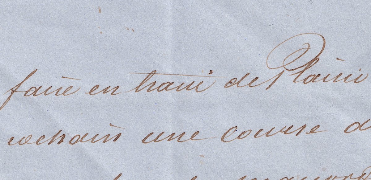 Alexandre Dumas Takes His First Pleasure Trips - 1851-  Signed Autograph Letter-photo-1