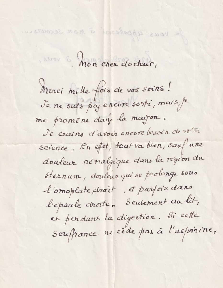 Marcel Pagnol And Jacqueline Pagnol - Signed Autograph Letters, 1961