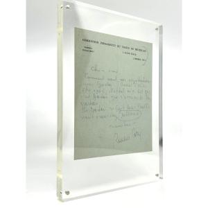 Romain Gary - Autograph Letter Signed - Gallimard - Les Racines Du Ciel - Juillard - 1955