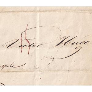 My Dear Victor..." Letter From Alexandre Dumas To Victor Hugo - 1836 - Autograph Letter Signed