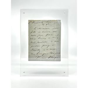 Victor Hugo - Autograph Letter Signed From Hauteville House - Guernsey - Brussels - 1868
