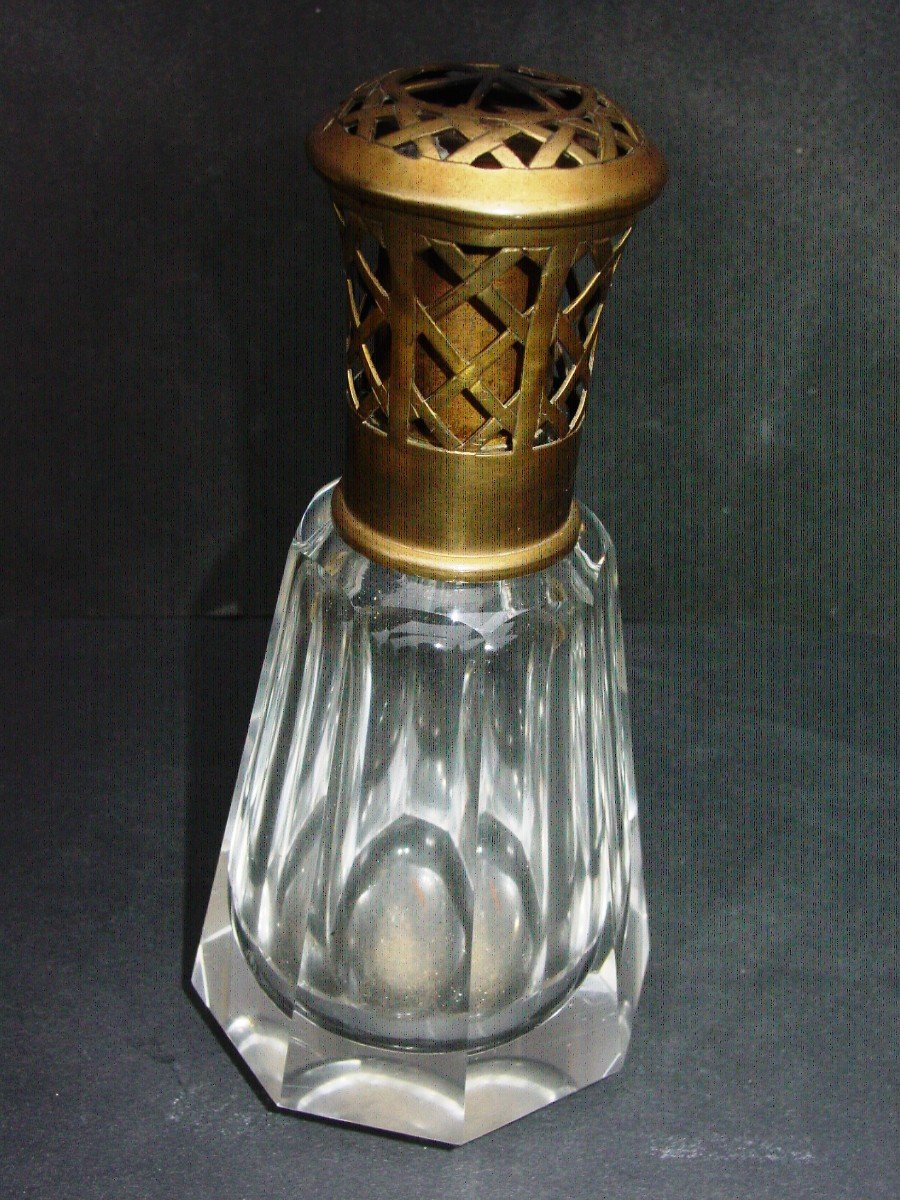 Lampe Berger En Cristal De Baccarat Ou Saint Louis-photo-3