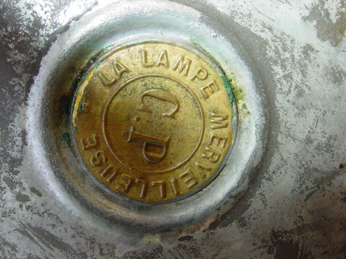 Oil Lamp From The Messageries Maritimes Company-photo-6