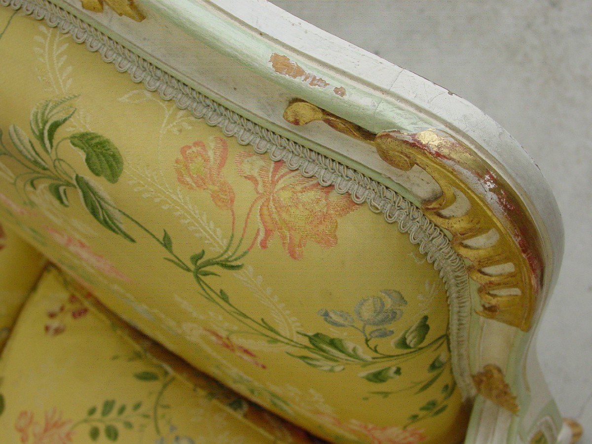 Louis XV Lacquered & Gilded Living Room Maison Dissidi-photo-5