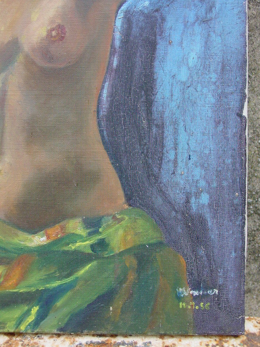Portrait Of Moorish Woman 1956 Morocco?-photo-4