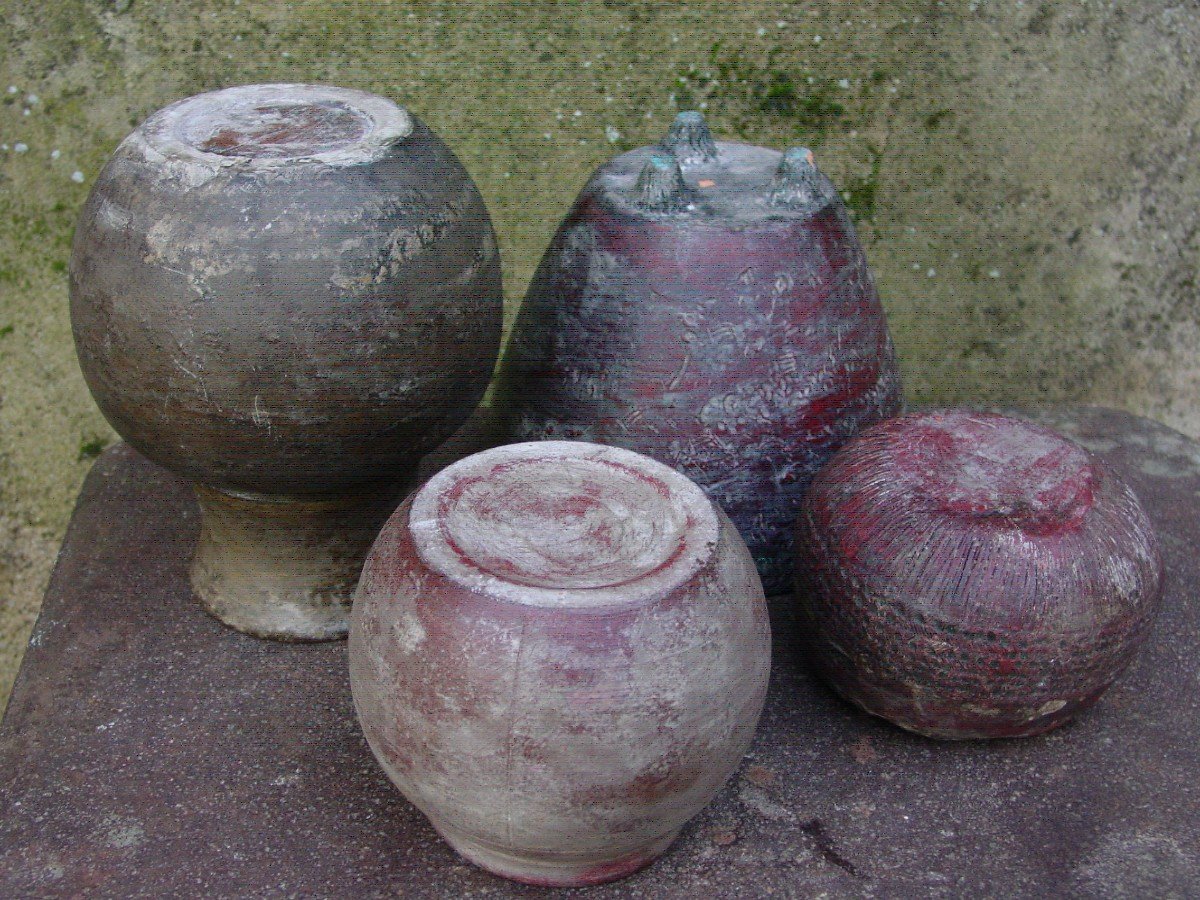Set Of Terra Cotta Vases-photo-4