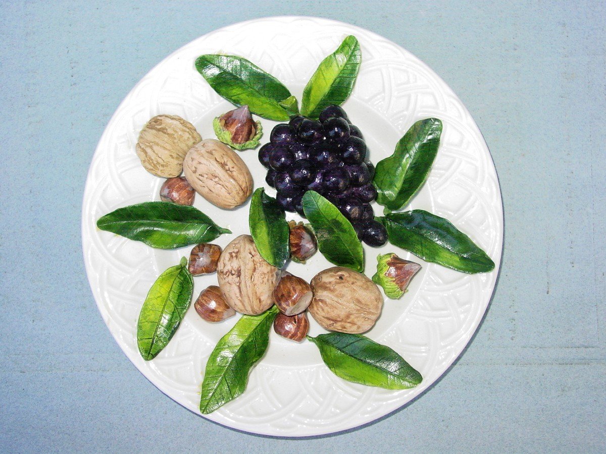 It's Not Hubert De Givenchy Who Wants! Trompe l'Oeil Plate By C. Viennet