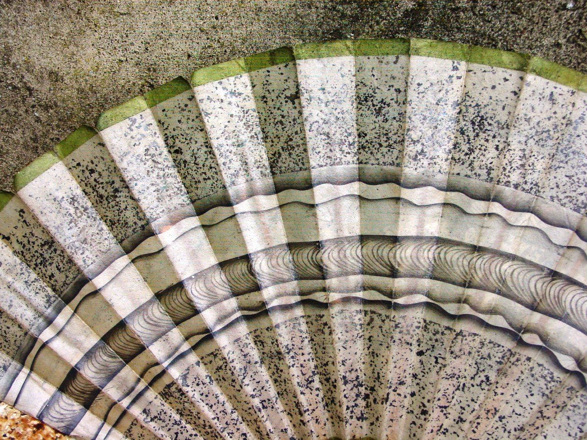 Large Japanese Fan From The 19th Century-photo-7