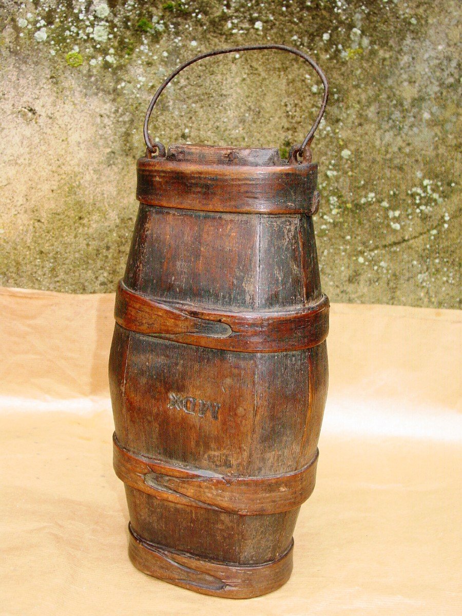 Tonnelet à Alcool, Liqueur, Alpes Savoie, Suisse