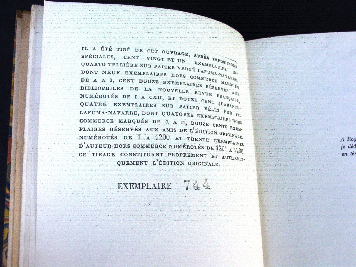 Original Edition "the Counterfeiters" André Gide Nrf-photo-1