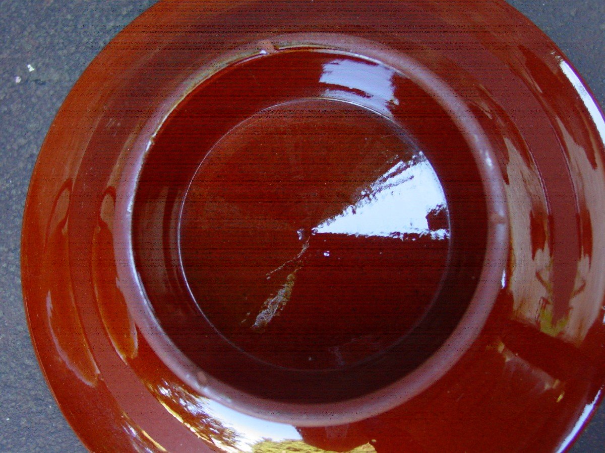 Large Chocolate Cup In Sarreguemines Around 1830-photo-5