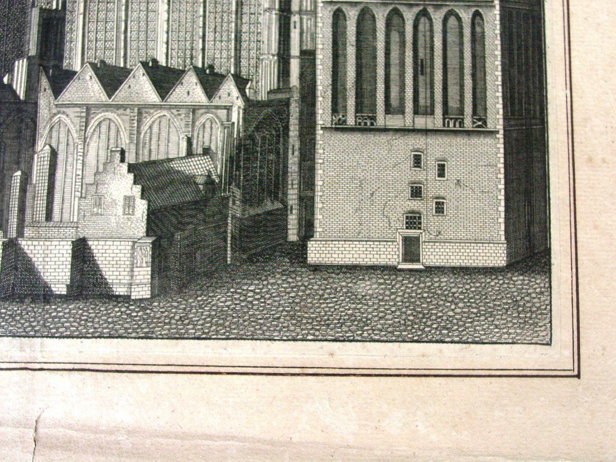 Engraving Basilique Ultrecht 1660 Saint-martin-photo-4