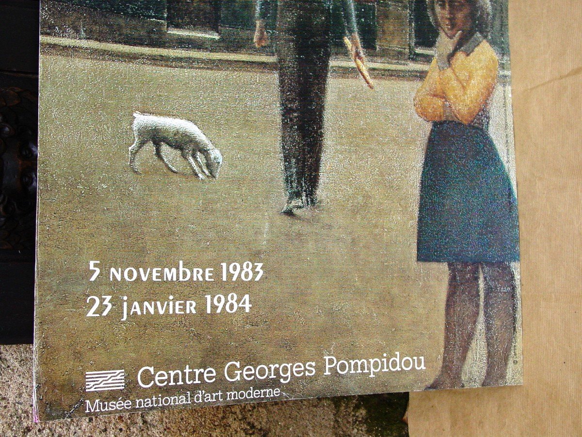 Affiche Balthus 1983 Centre Pompidou-photo-4