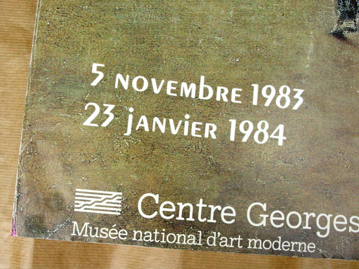 Affiche Balthus 1983 Centre Pompidou-photo-1