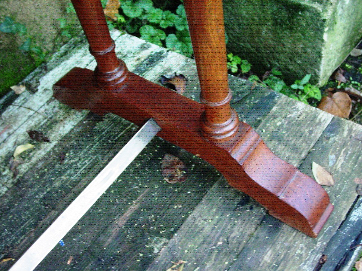 English Teak Pub Table 1900 -tavern Teak Bistro Table-photo-4
