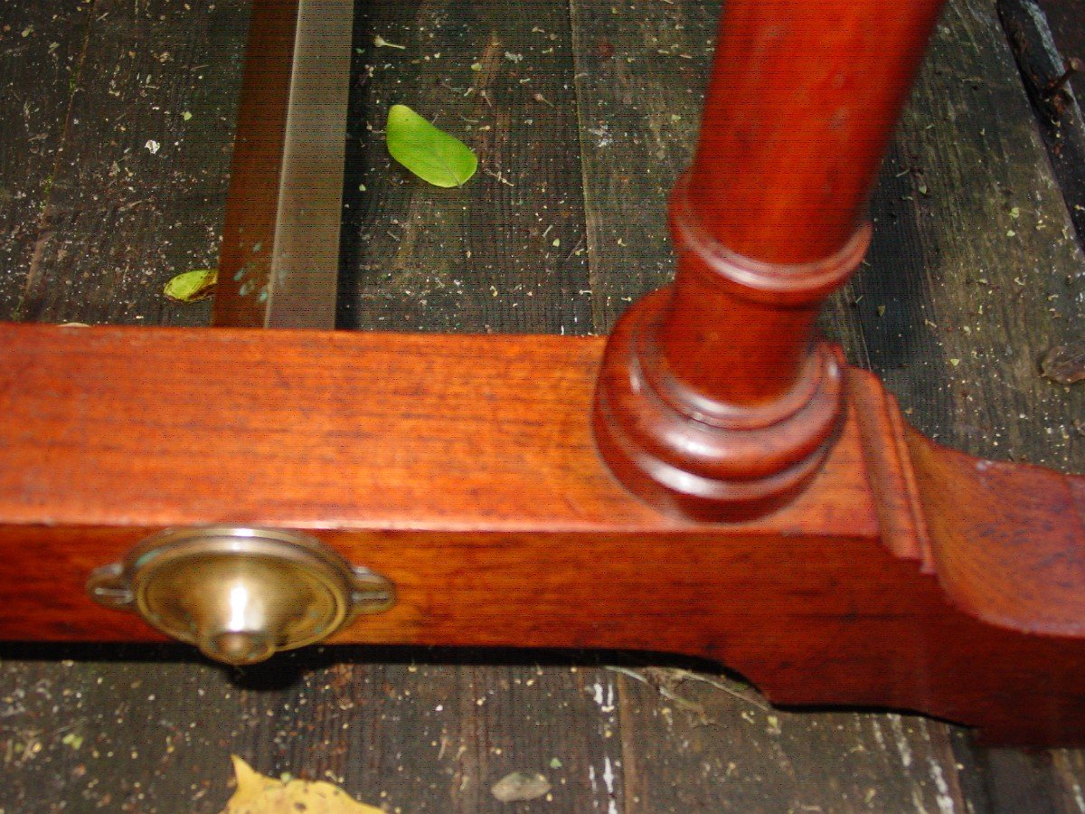 English Teak Pub Table 1900 -tavern Teak Bistro Table-photo-4