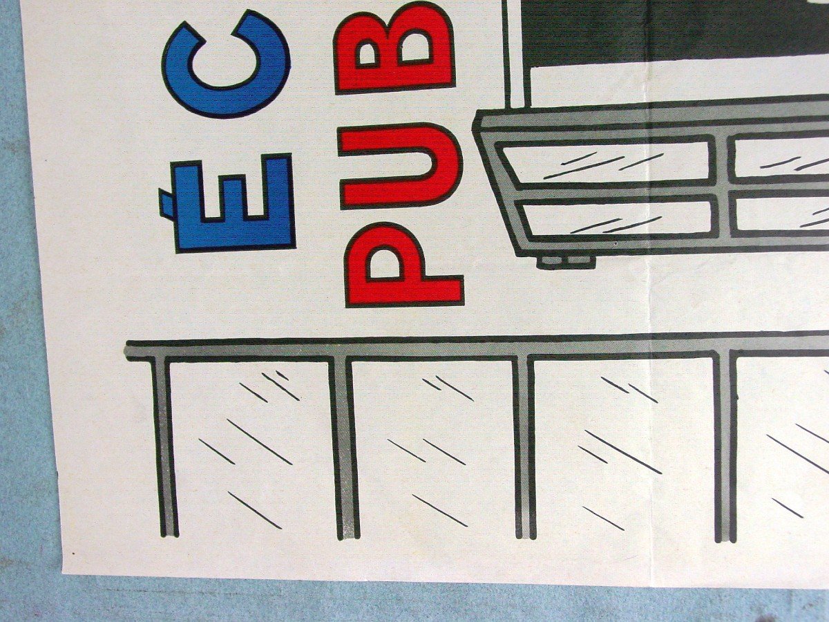 Jean Effel Public School Poster 1961-photo-1