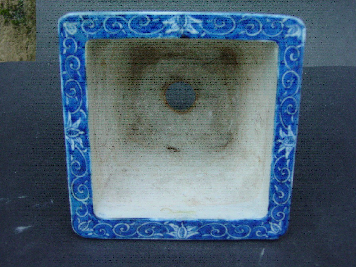 Japanese Cachepot Circa 1900 Porcelain-photo-1