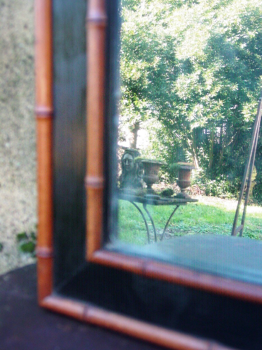 Bamboo Mirror 1900 Taste Maison Des Bambous-photo-8