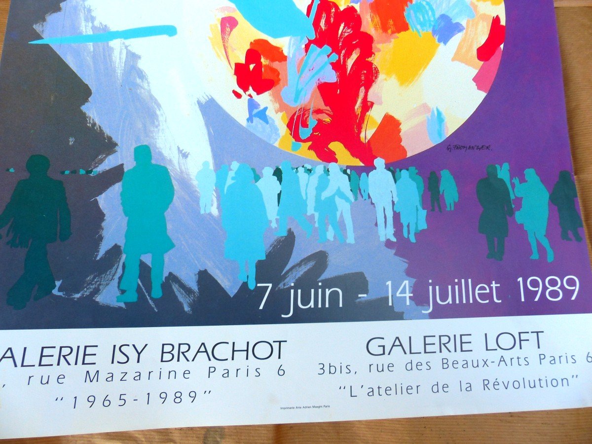Poster Gérard Fromanger 1989-photo-2