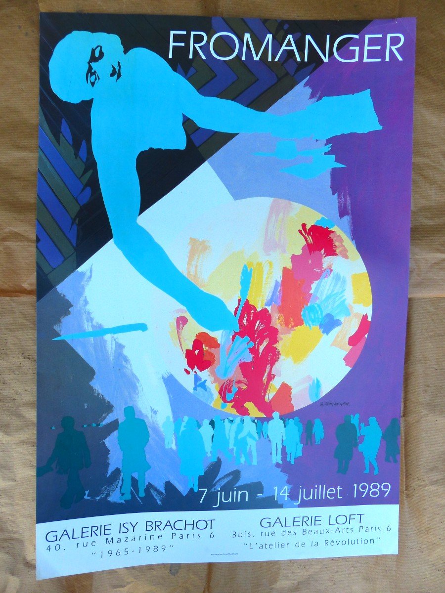 Poster Gérard Fromanger 1989