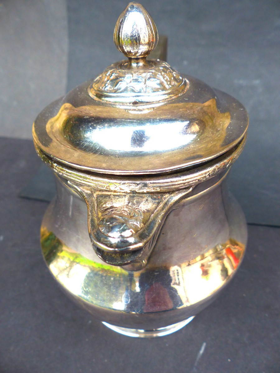 Christofle Lutétia Teapot, Ocean Liner Or Hotel? Circa 1900-photo-4