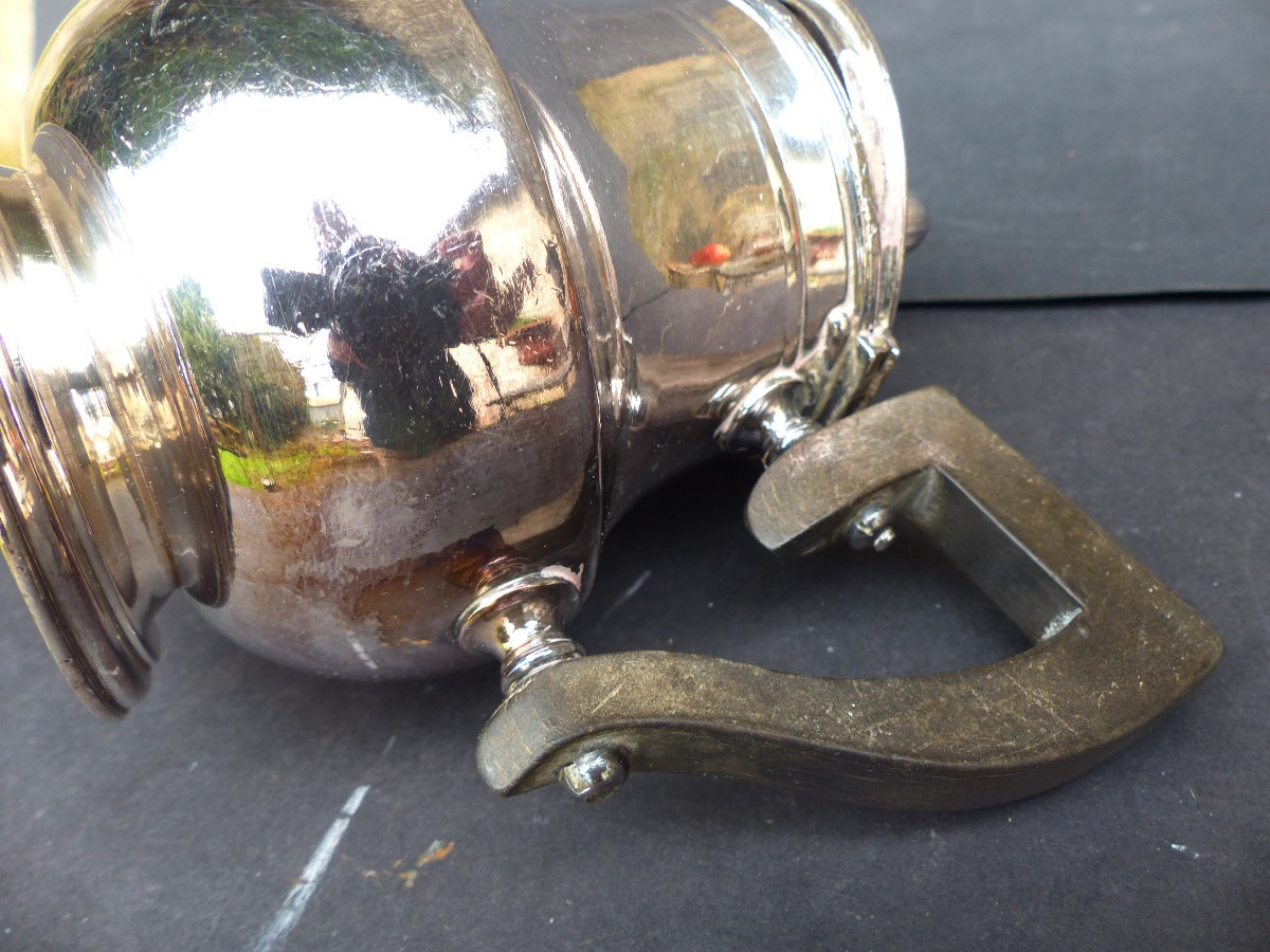 Christofle Lutétia Teapot, Ocean Liner Or Hotel? Circa 1900-photo-5