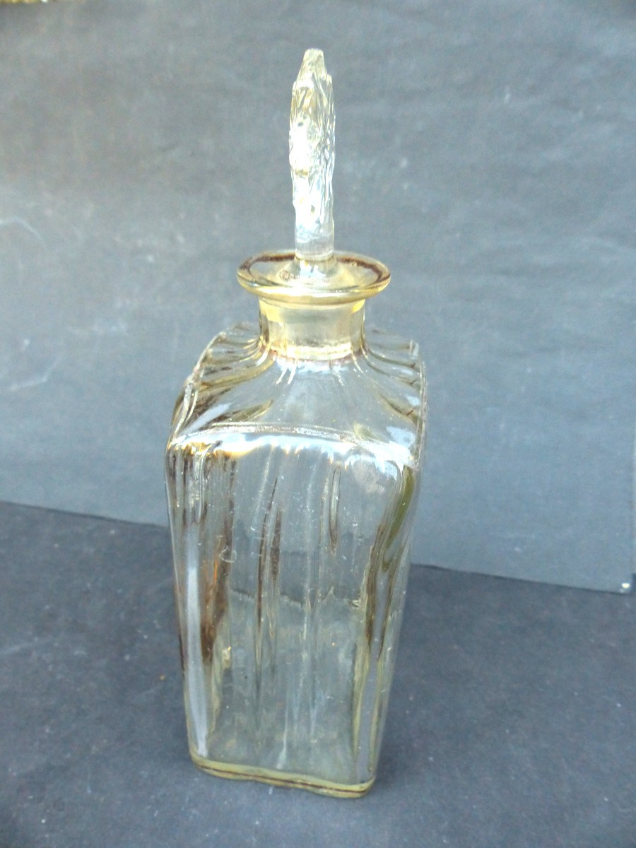1900 Enameled Perfume Bottle With Lost Jockey-photo-4