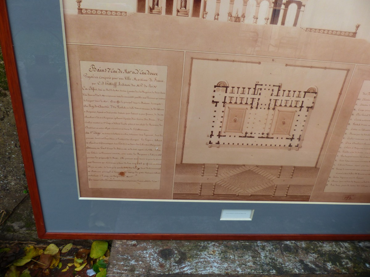 "etude d'Atelier à l'école Des Beaux-arts" Tirage Offset 1975-photo-3