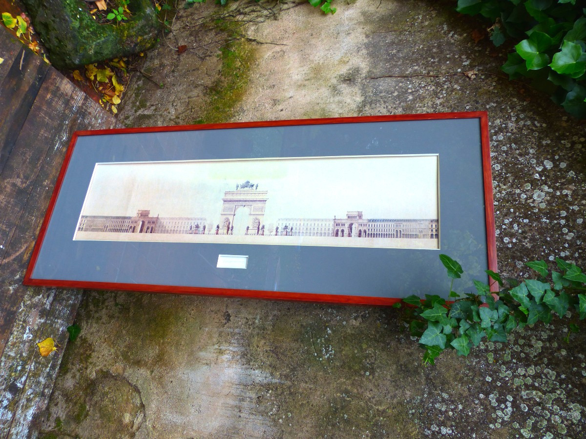"project For The Monumental Framework Of The Place De l'Etoile 1853"-photo-4