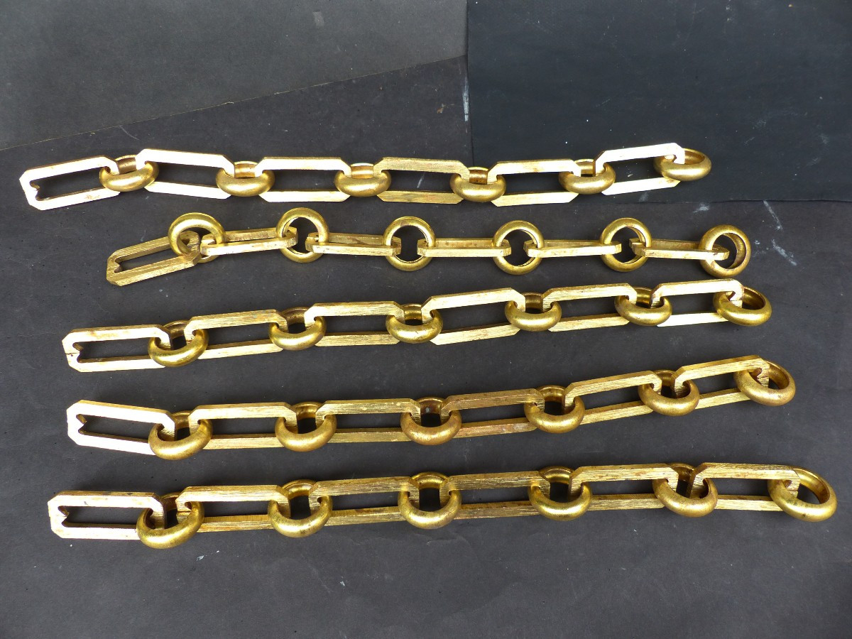 Choix De Chaînes Pour Lustre Ancien En Bronze 