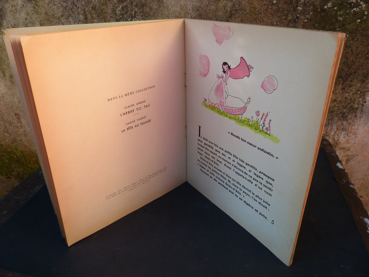 Eo "grain d'Aile" Story By Paul Eluard At Mourlot Illus: Jacqueline Duhème-photo-4
