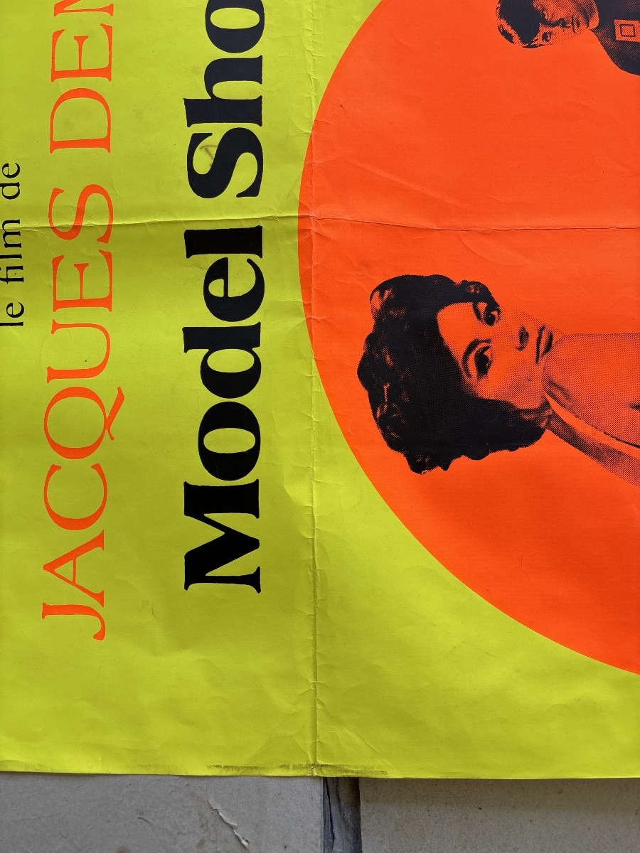 Poster 1969 (88 X 56cm) Jacques Demy “model Shop” Anouk Aimée -photo-4