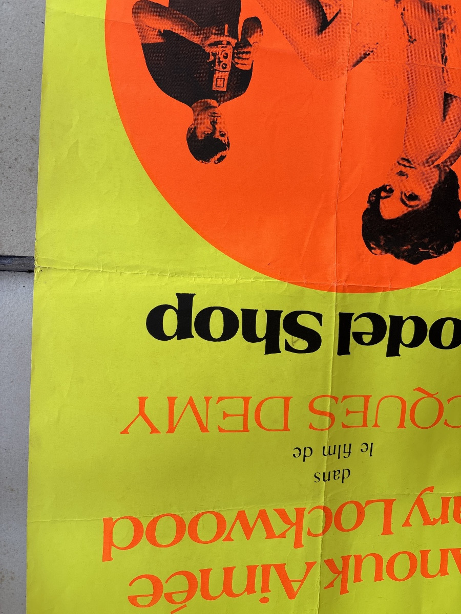 Poster 1969 (88 X 56cm) Jacques Demy “model Shop” Anouk Aimée -photo-3