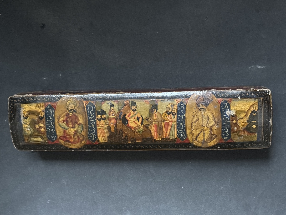 Plumier qajar Kadjar Perse ancienne Iran 