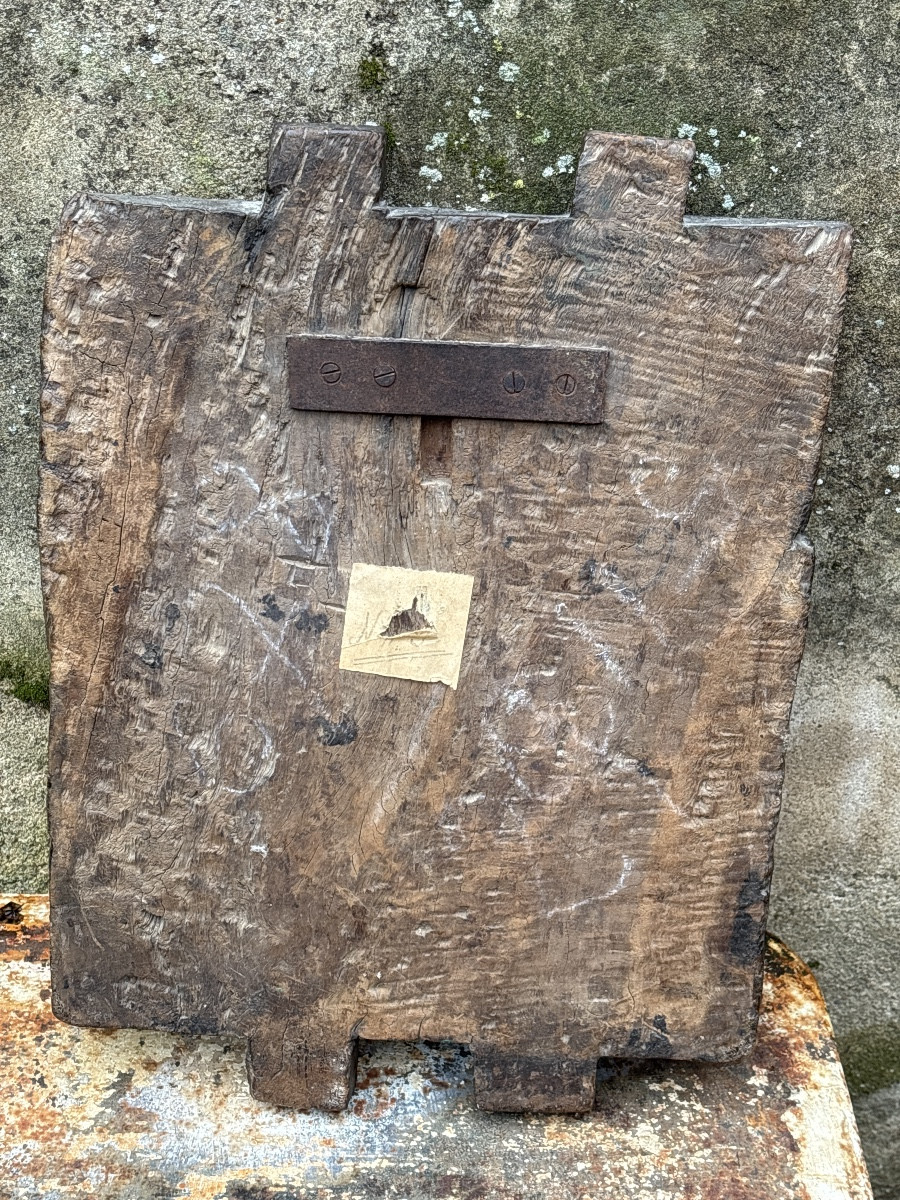 Inde bas relief en bois  précieux sculpté -photo-3