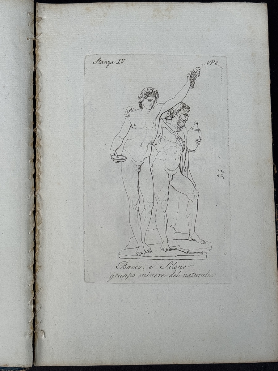 1746 recueil  de plus de 120 gravures : sculptures villa Borghese partie 2 -photo-3