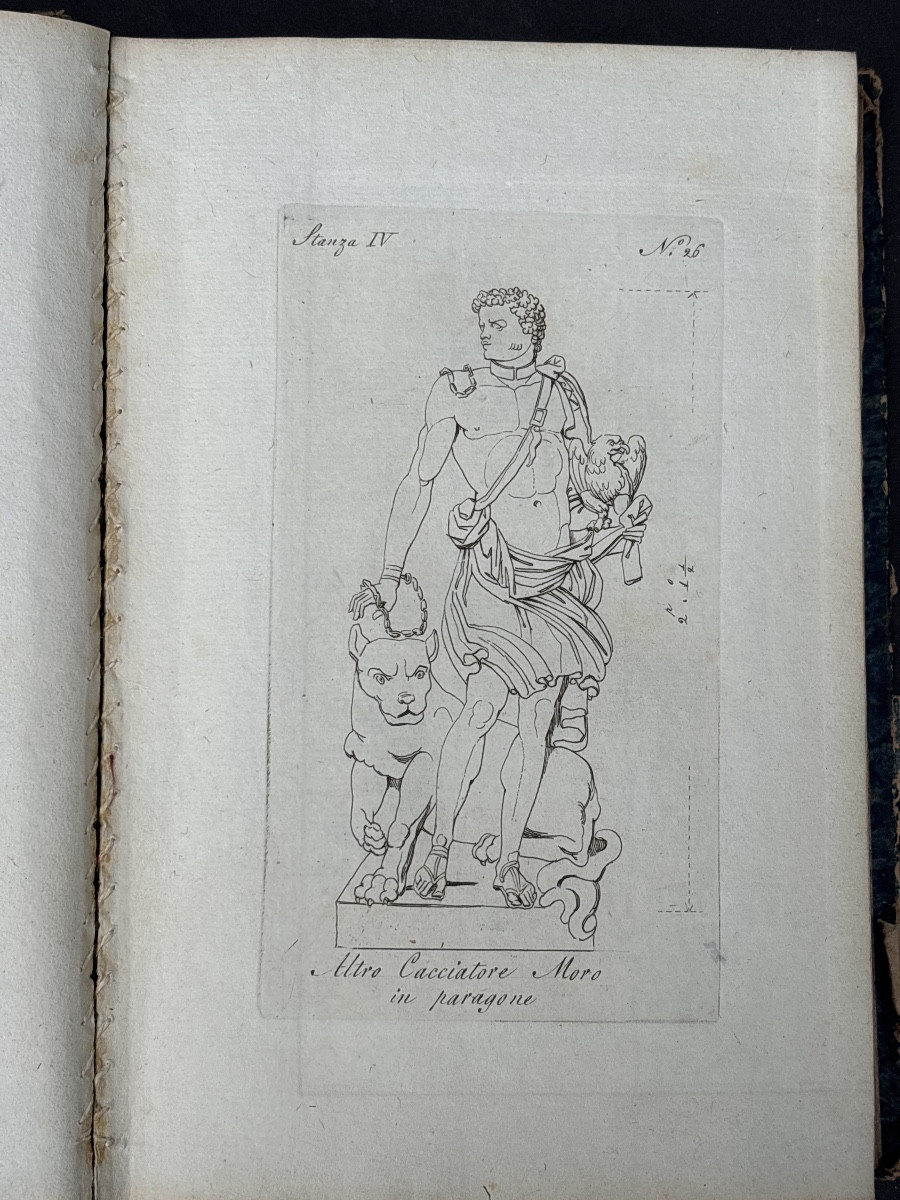 1746 recueil  de plus de 120 gravures : sculptures villa Borghese partie 2 -photo-1