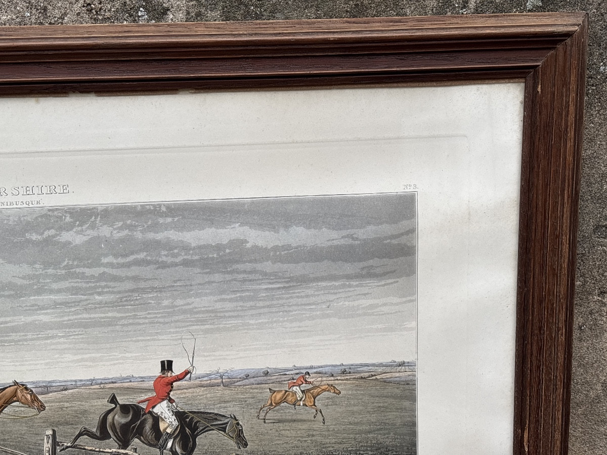 Litho Hunting With Hounds 19th By John Dean Paul -photo-3