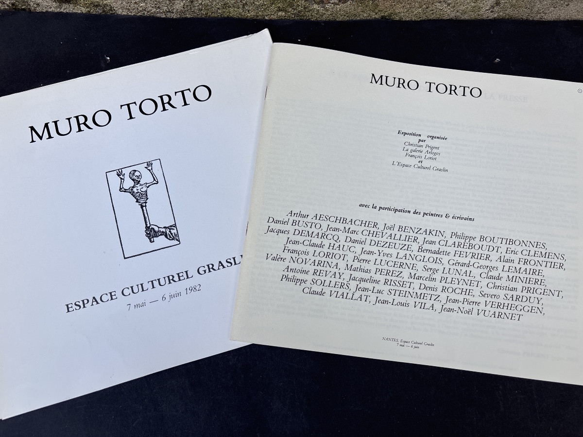 Sérigraphie 1982 Claude Viallat chez « Muro Torto « + 16 autres d artistes -photo-2