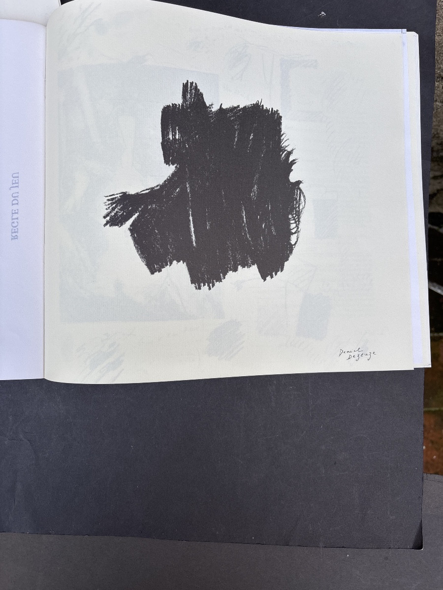 Sérigraphie 1982 Claude Viallat chez « Muro Torto « + 16 autres d artistes -photo-1