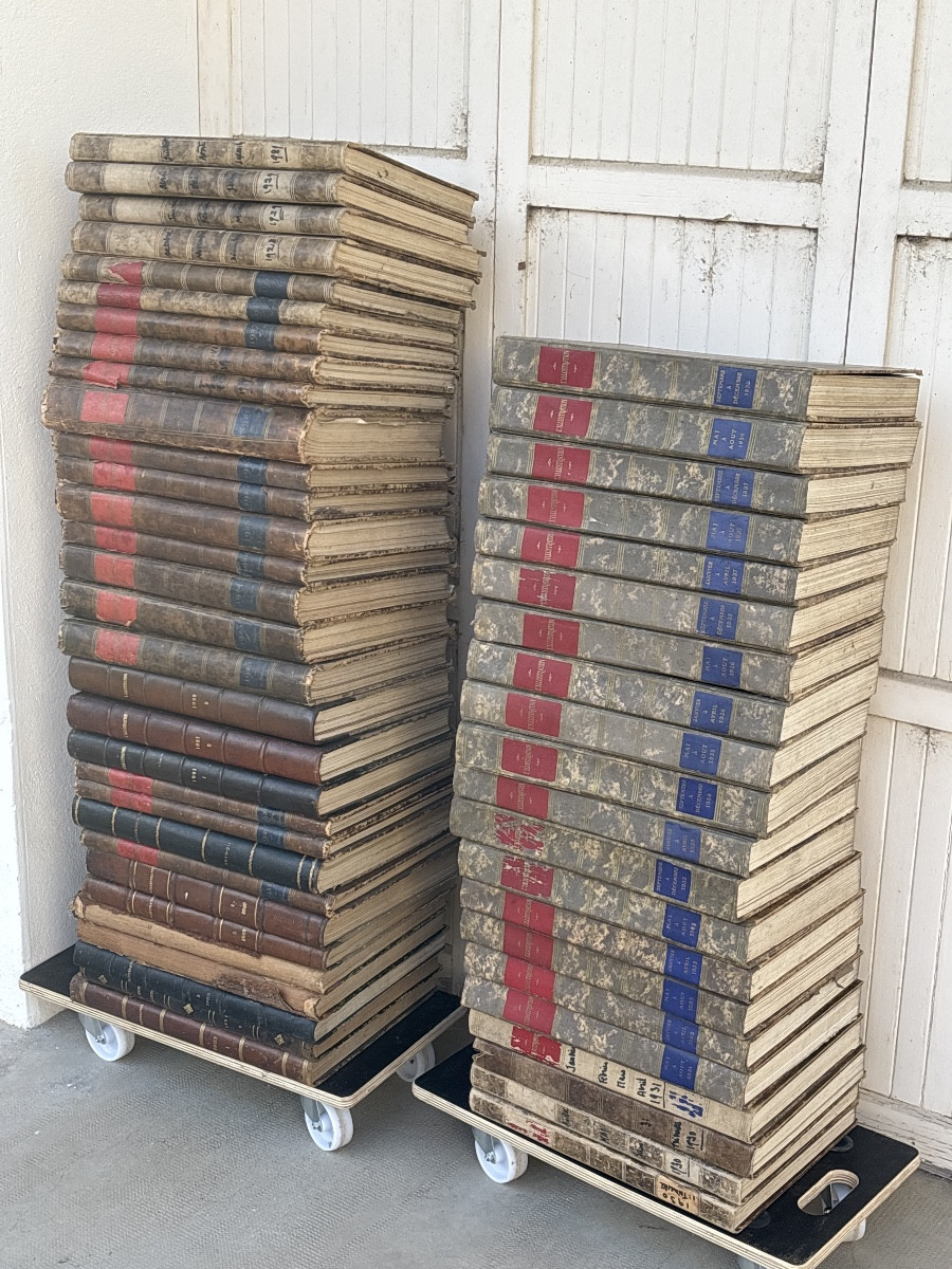 52 Volumes Reliés l Illustration de 1903 à 1938 
