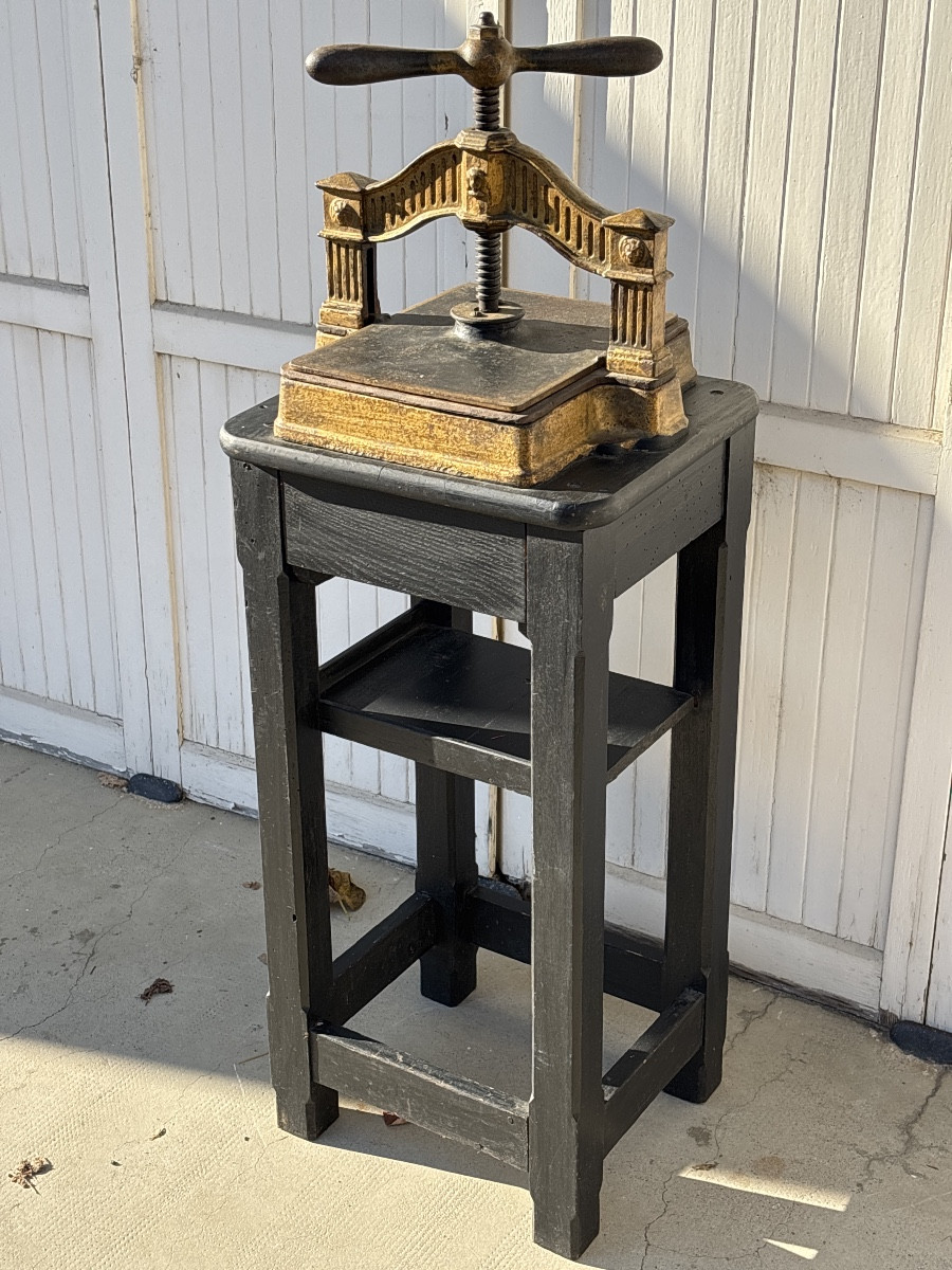 Presse à Relier de Bibliothèque ou Relieur 