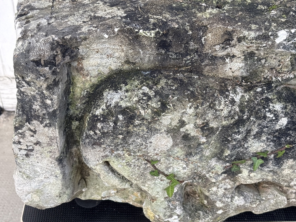 Epoque Gallo-Romaine  Valençay  Taureau en Bas-relief-photo-2