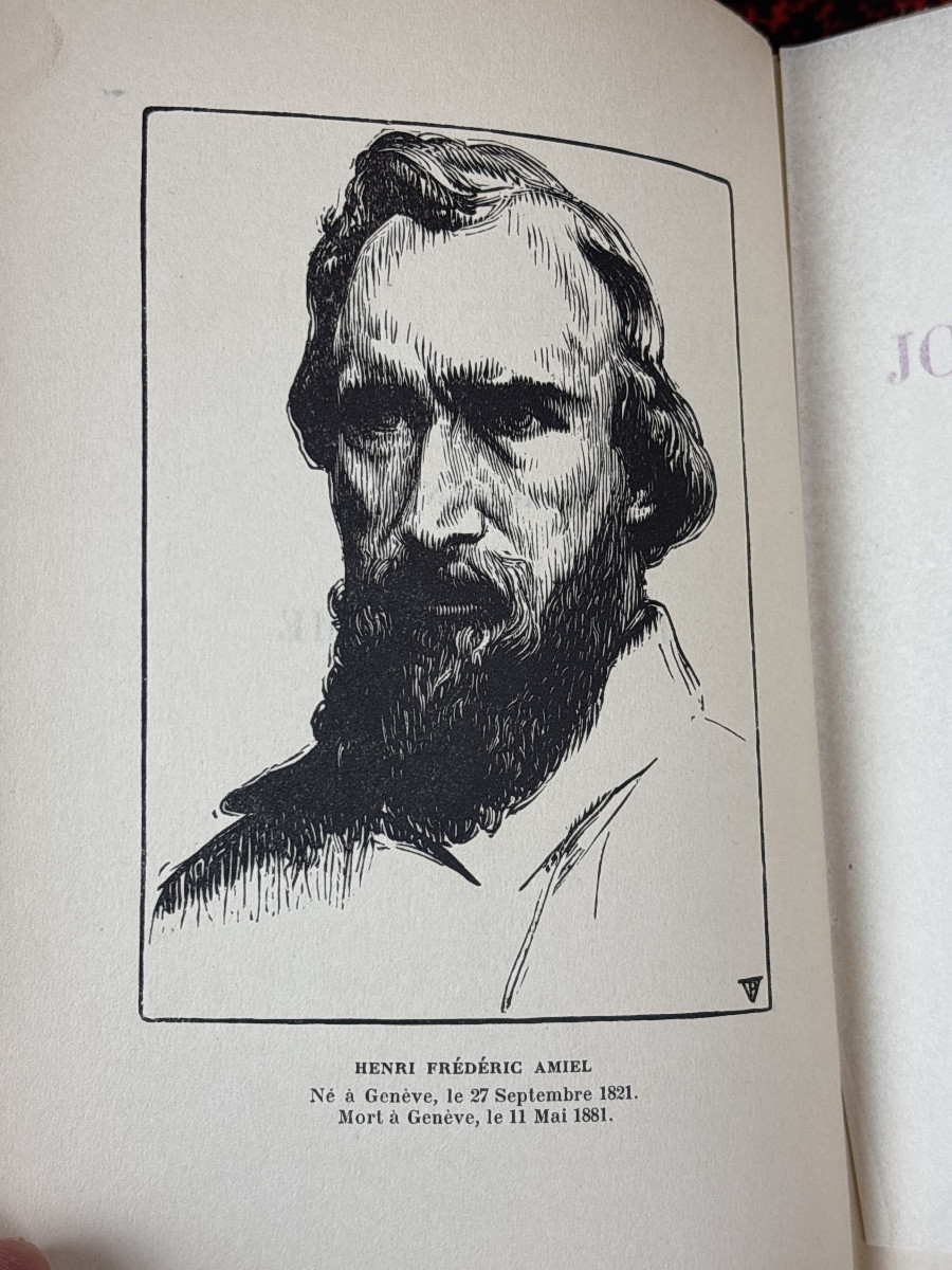 Journal intime F. Amiel chez  Georg à Genève -photo-3