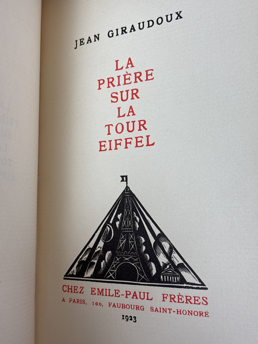 Jean Giraudoux 8 Novels Collected In Parchment-photo-2